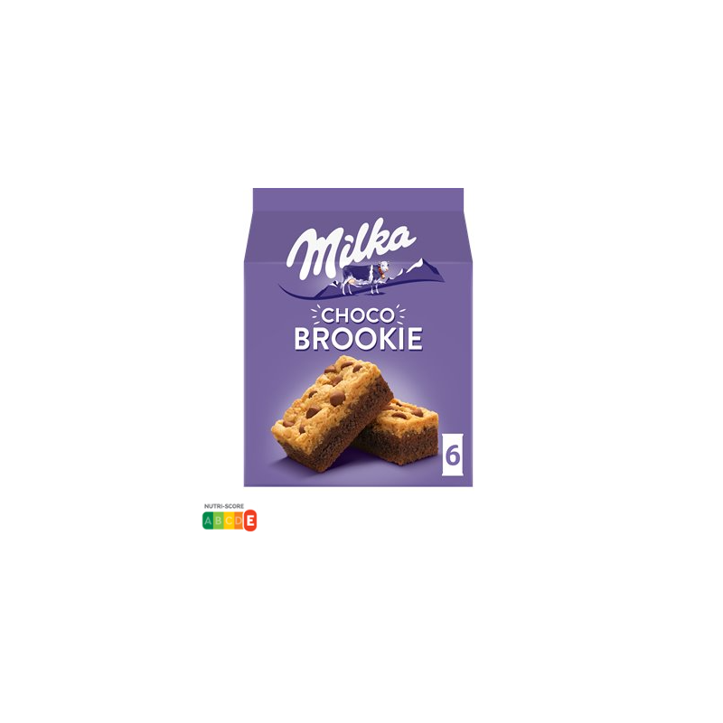 Gâteaux moelleux Brookie Milka Chocolat - 152g