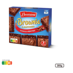Brownie Brossard Chocolat pépites 285g