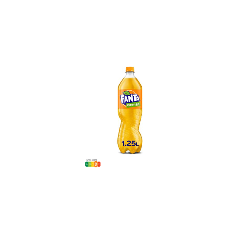 Soda Fanta orange bouteille - 1.25L