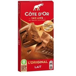 Tablette chocolat Côte d'Or...